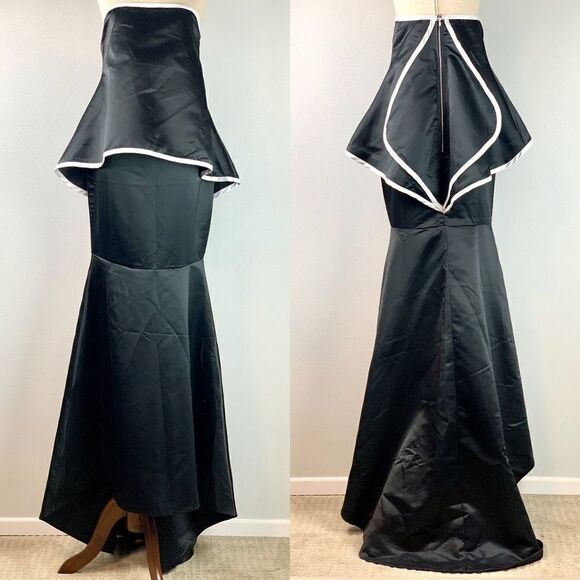 NEW L’ATISTE Strapless Mermaid Dress Prom Homecoming Tuxedo Ball Gown - Picture 7 of 10